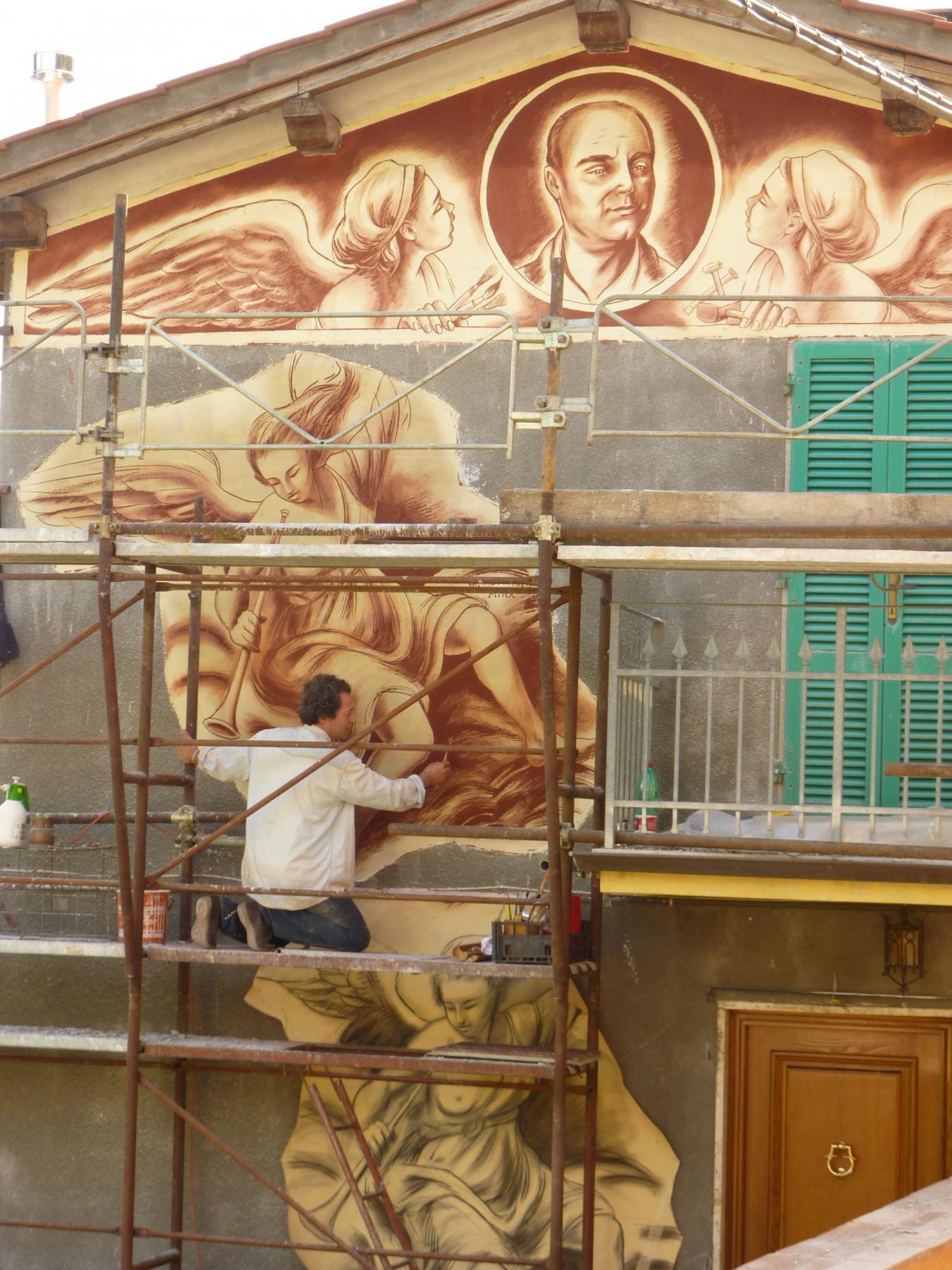 SGRAFFITI A CASOLI SGRAFFITI A CASOLI