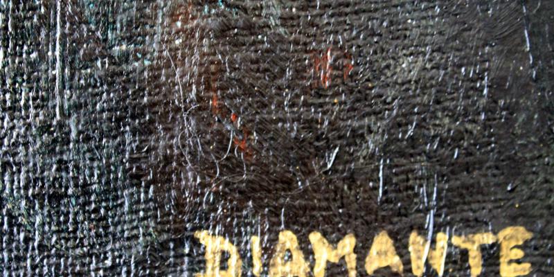 Painting is a hollow shaft.