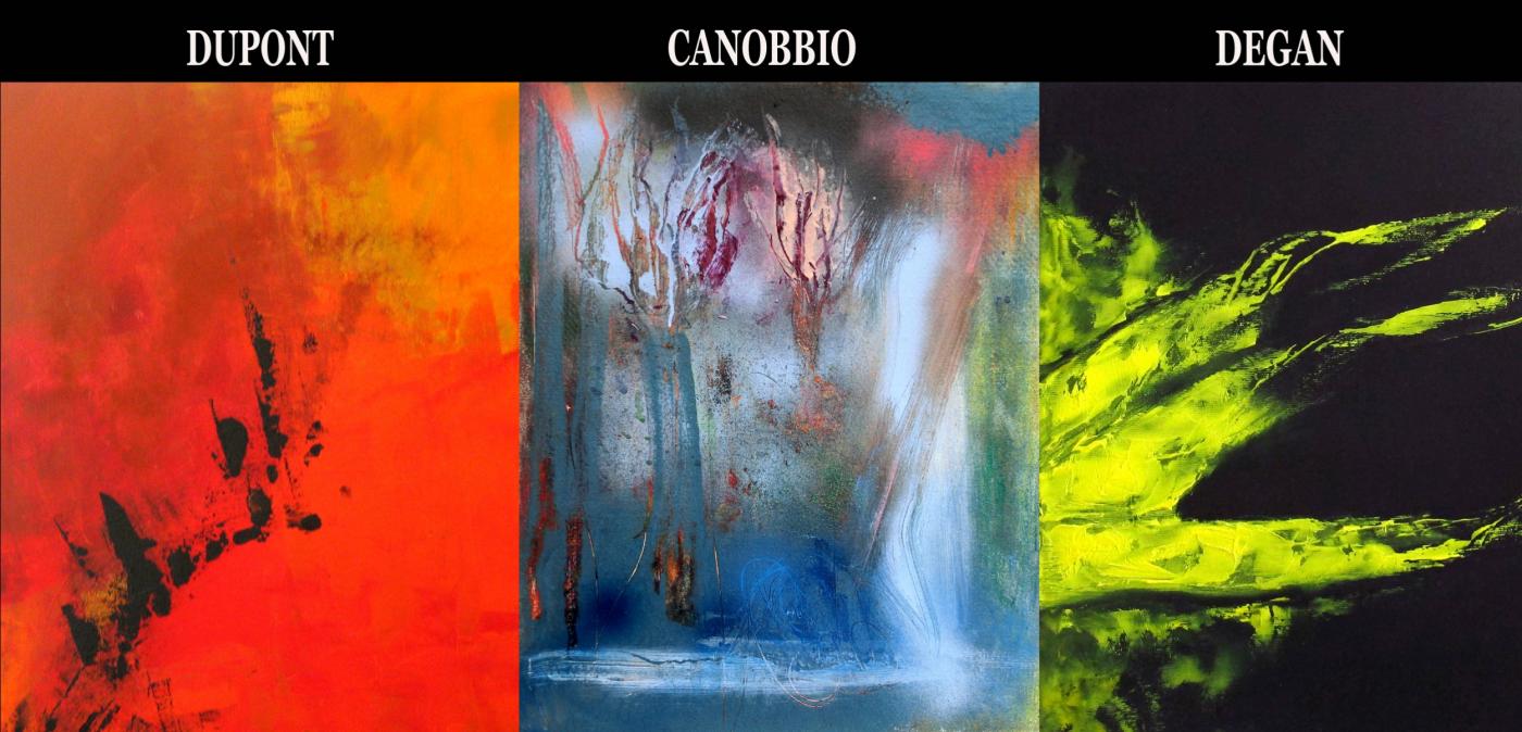 Solo exhibition by Josine Dupont, Liana Degan and Silvana Canobbio presents Giorgio Grasso