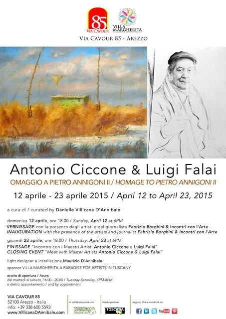 ""Meet with the Master Artists  Antonio Ciccone & Luigi Falai”" - HOMAGE TO PIETRO ANNIGONI II