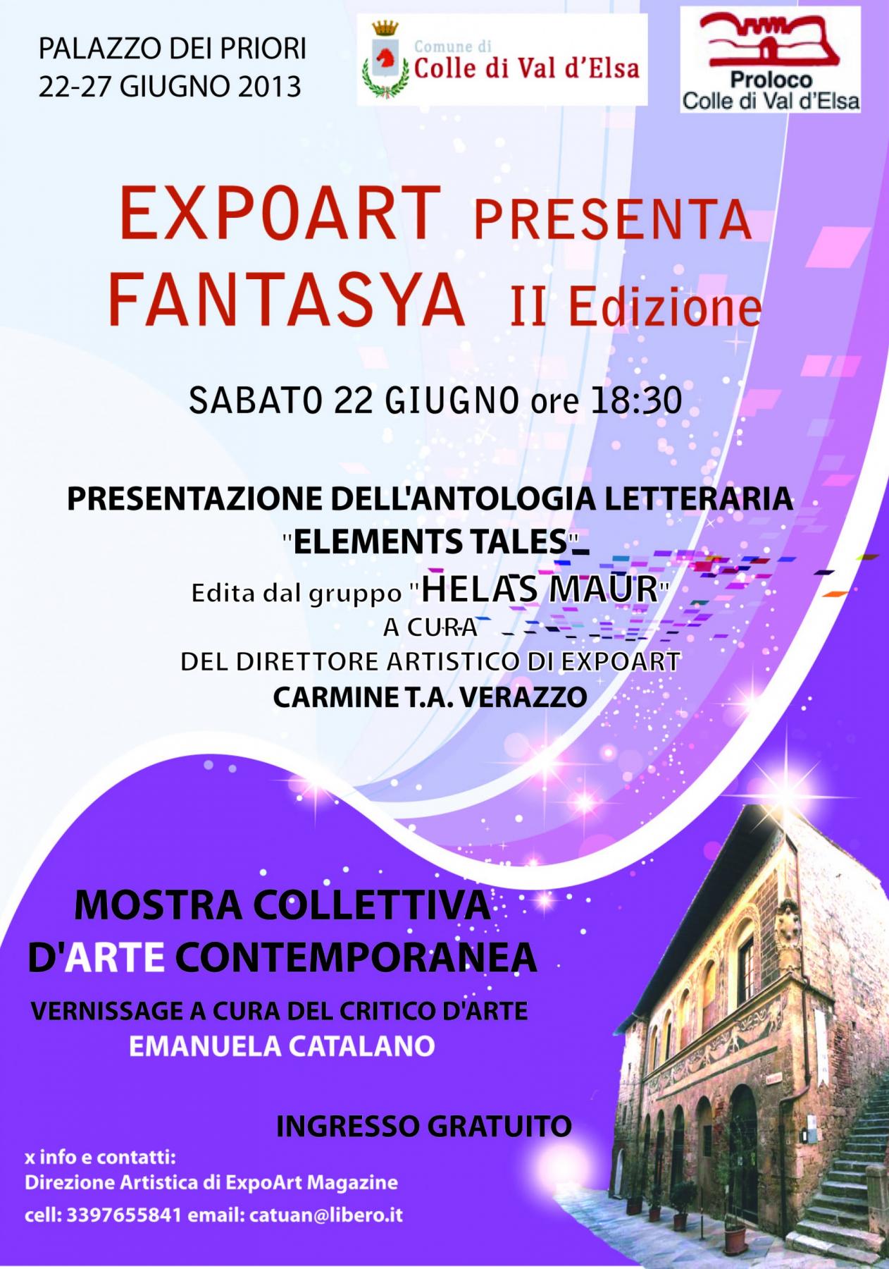 “F a n t a s y a ”.