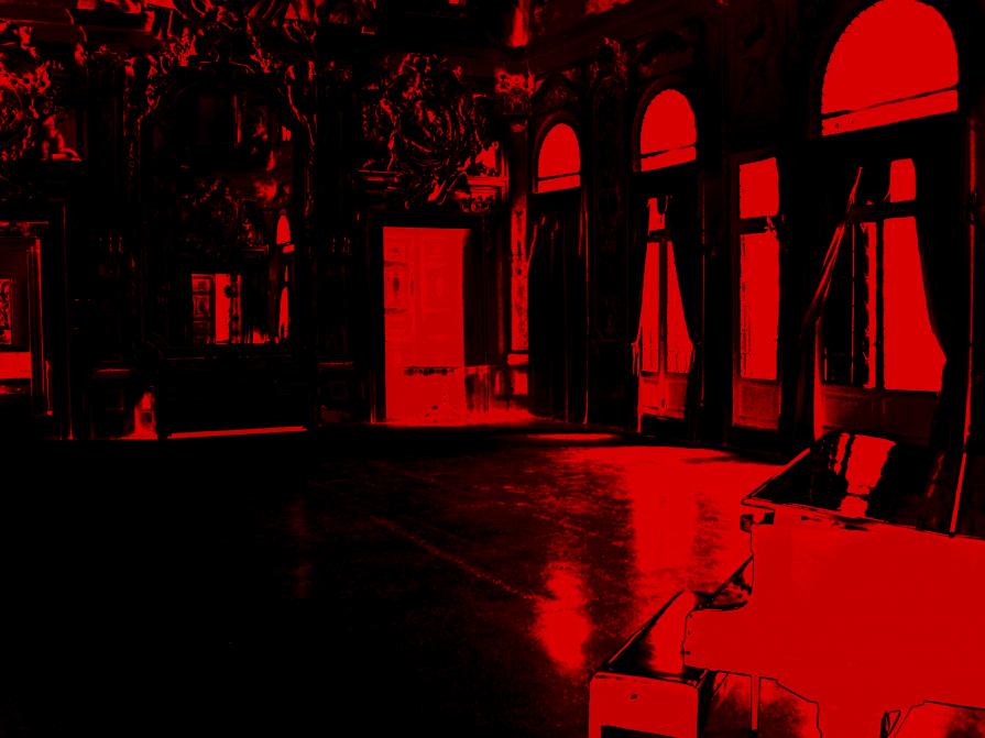 Improvvisazione in rosso e nero.