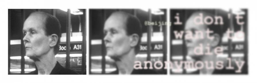 I Don't Want To Die Anonymously