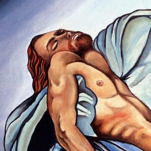 Vi presento la prima tela della serie "GLI IRRIVERENTI " Vi presento la prima tela della serie