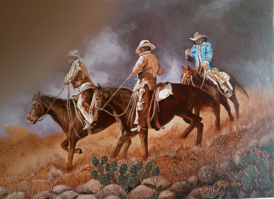 LG 0004 - Cavalcata di Cow-Boys