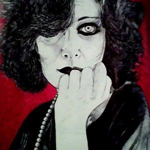 Chiara Daino (biro nera e rossa)