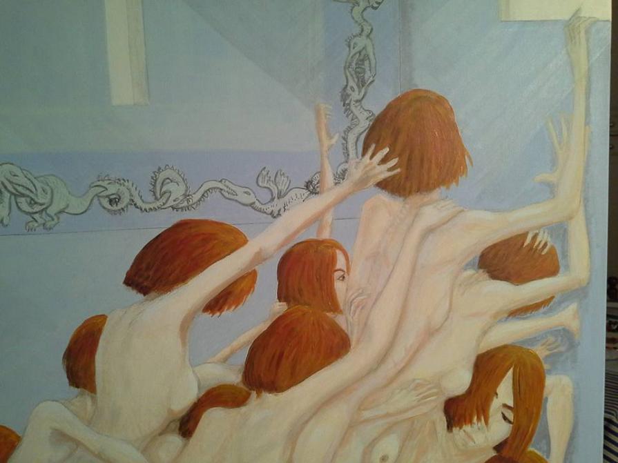 Le Contendenti - Determinate nel prevalere (particolare)