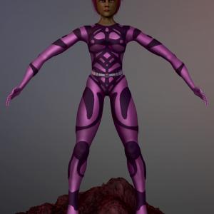 Aelita Schaeffer (Léonie Berthonnaud) By Yacine BRINIS View 02