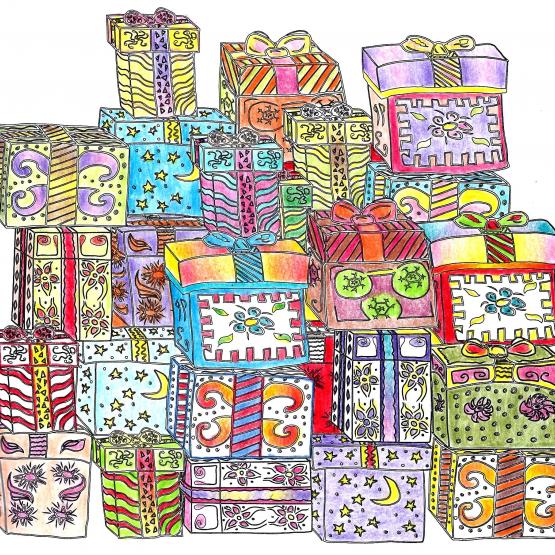 COLORIAMO IL NATALE 10...!!!