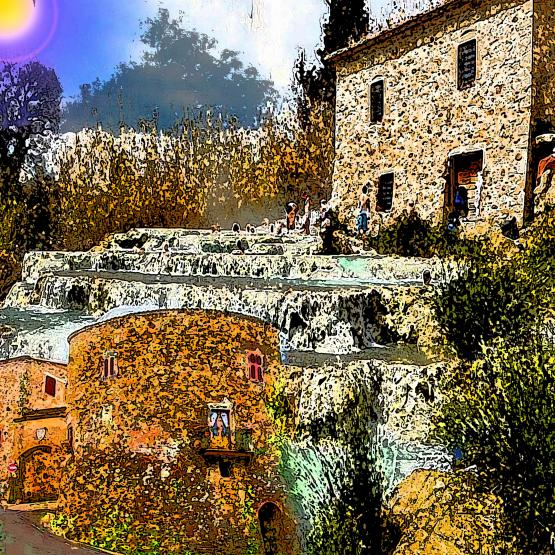 Manciano, il paese delle magiche atmosfere . . . !!!