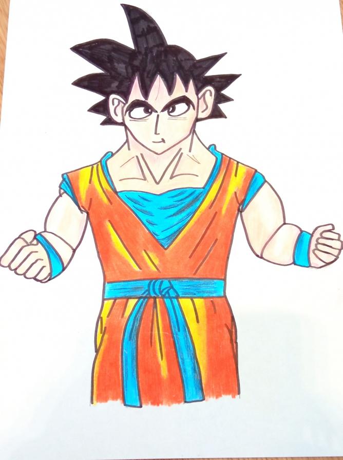 Disegna con me Goku