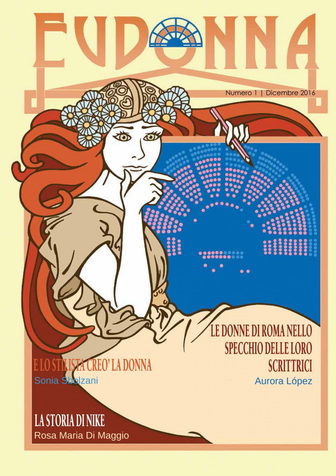 EUDONNA NUOVO PERIODICO A RESPIRO EUROPEO CON LE COVER DI FULBER