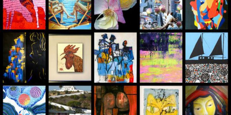 "GASTSPIEL" - BIENNALE AUSTRIA artists at Galerie am Färberbach.