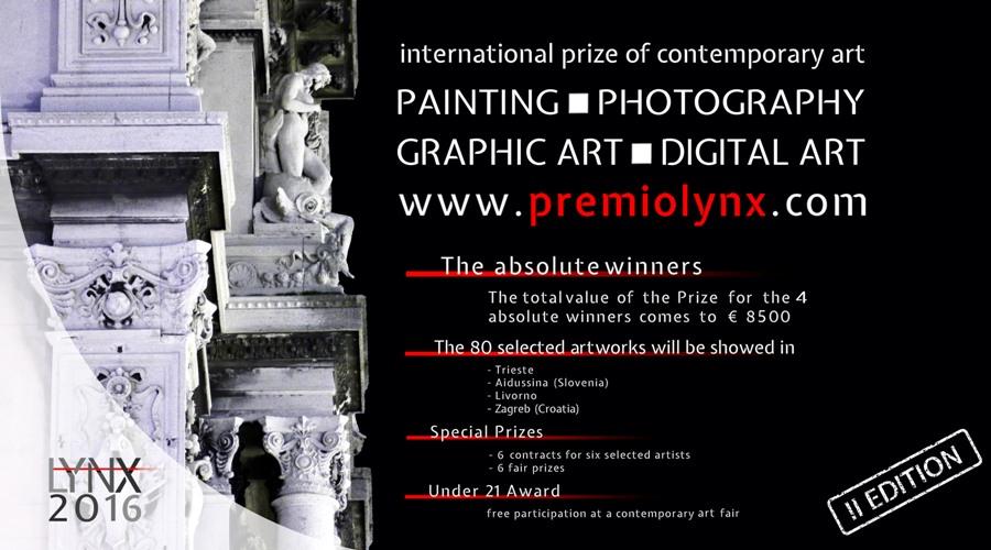 Premio LYNX 2016 - Iscrizioni aperte! Premio LYNX 2016 - Iscrizioni aperte!