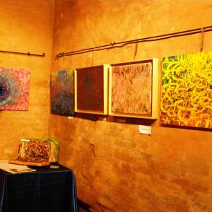 Inaugurated the art exhibition "The Art Arché Creativity"