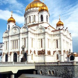 Russia. Faded images