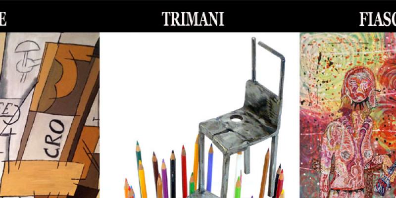 nauguration Personal show of: Roberto Re, Giovanni Trimani, Lucia Fiaschi, presents Denitza Nedkova