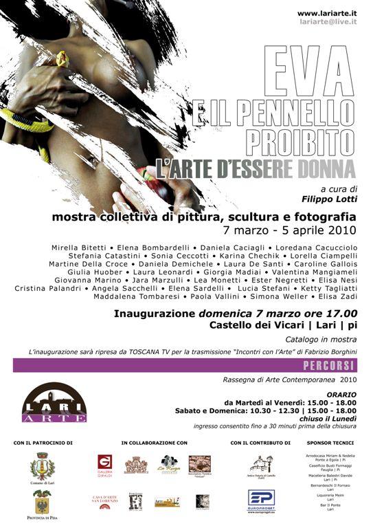 "EVA E IL PENNELLO PROIBITO" "EVA E IL PENNELLO PROIBITO"