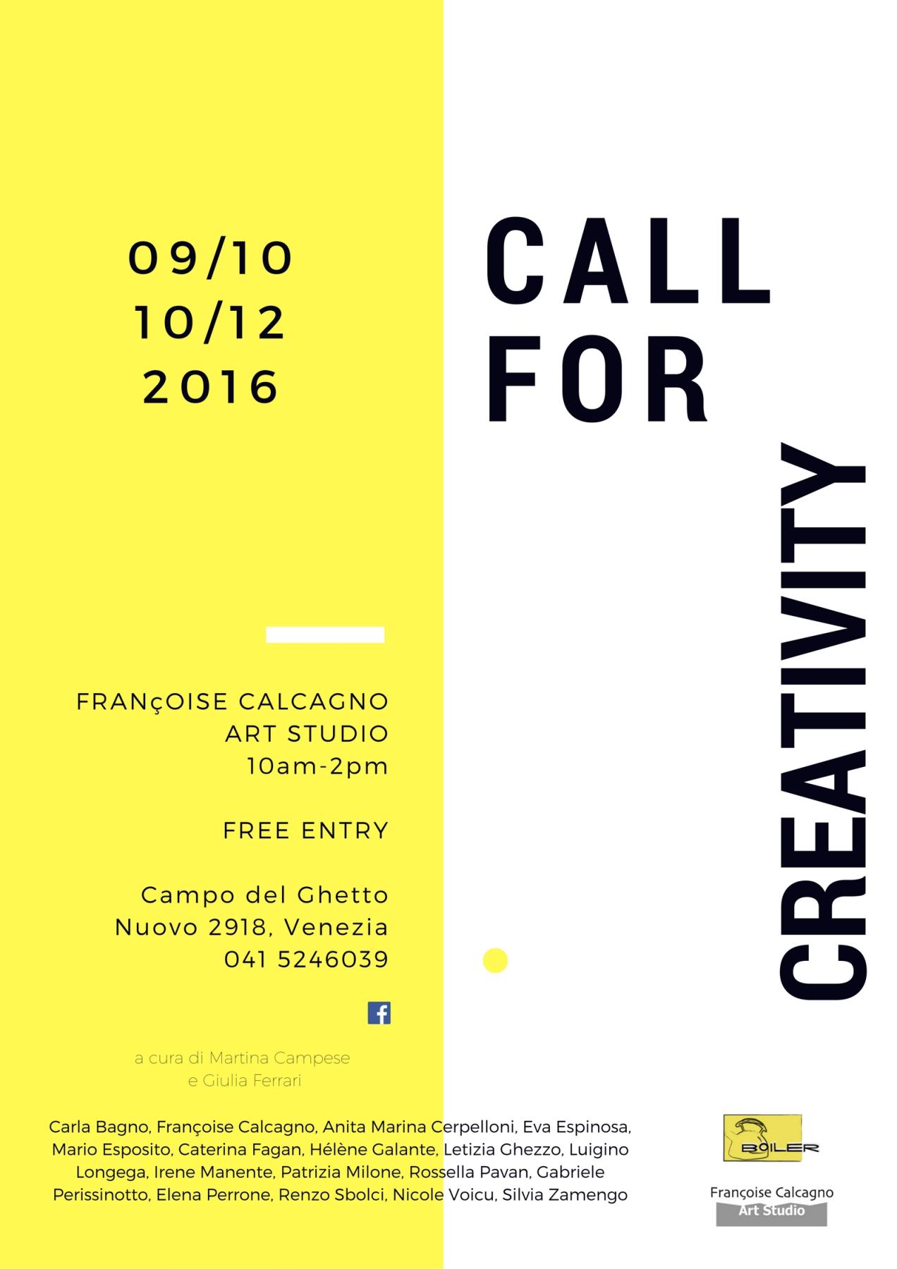 Call for Creativity Call for Creativity