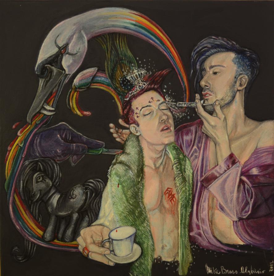 "Habits-follow the Rainbow nott the Whiterabbit"-Rainbow II : Botox and Coffee "Habits-follow the Rainbow nott the Whiterabbit"-Rainbow II : Botox and Coffee