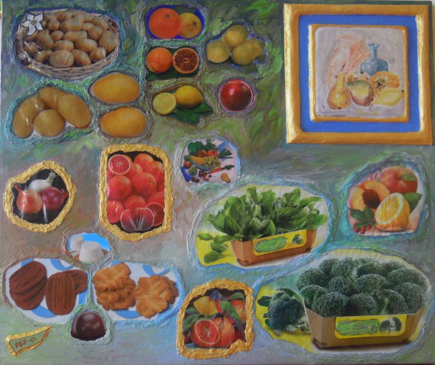 FIORI e N MORTE (moderne nature morte)