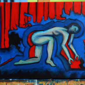 "woman in a cage lll" series