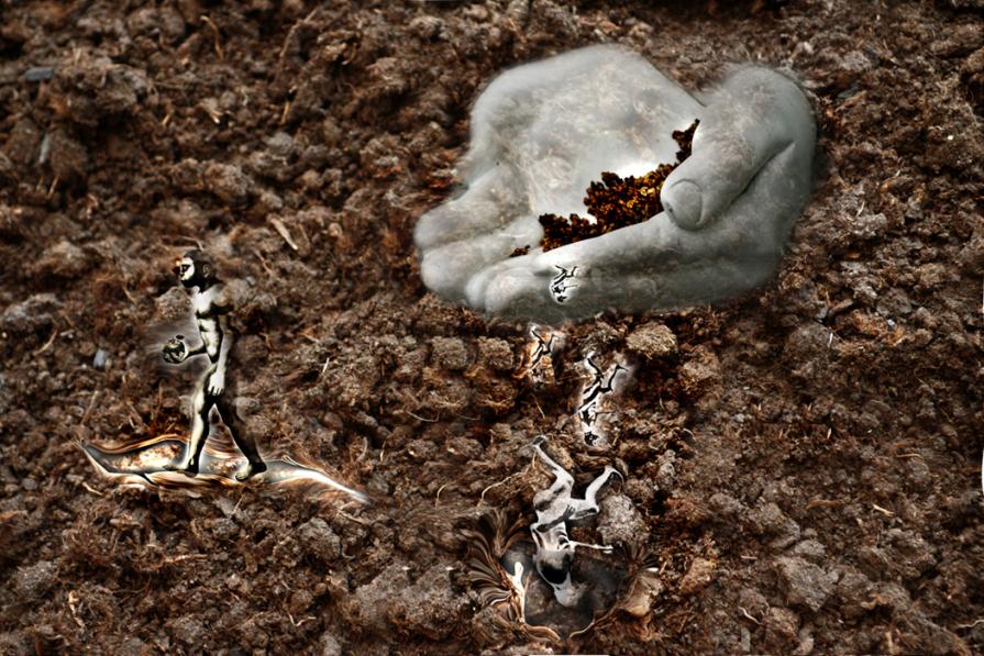 concepito da mia madre ,sono stato seminato su questa terra che non mi apparteneva.solo ora mi rendo conto di essere rinato.