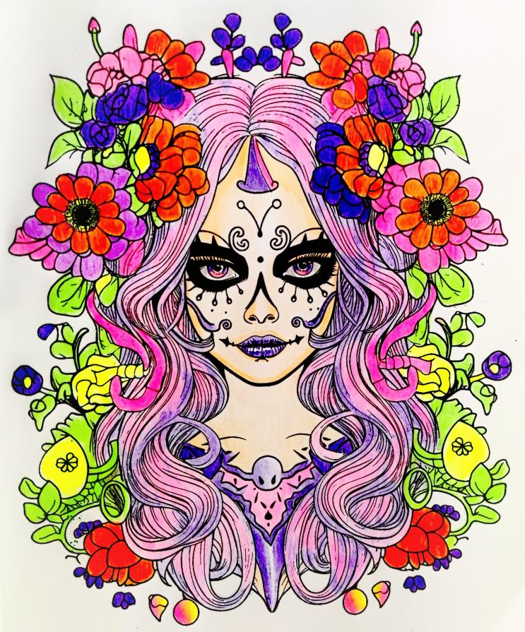 Nella notte di Halloween.. la sua aura incanta.. come un'ombra che danza con le stelle...