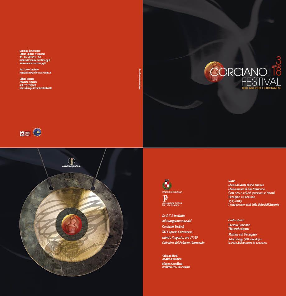 MALIZIE SUL PERUGINO. Artisti oggi, 500 anni dopo la Pala di Corciano.