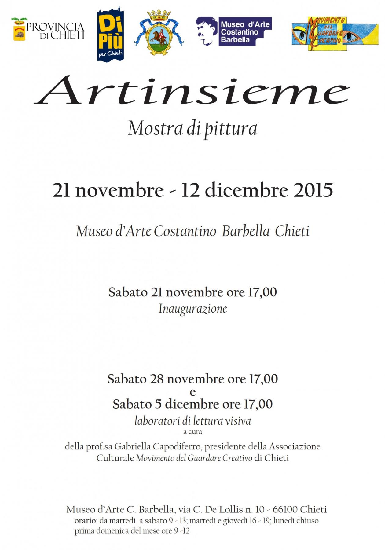 Painting exhibition "Artinsieme"