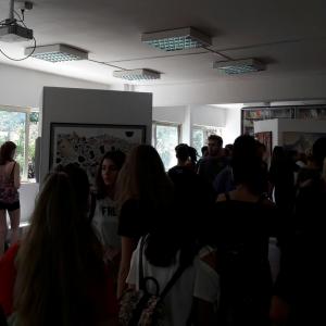 MuseoNonmuseo - Ex offices gallery Artistic High School G.C.Argan Roma