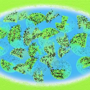 Luna Aromatizzata. Esperimento digitale.