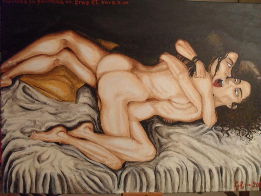 Piccoletta su piccoletta - Eros et vorax (particolare)