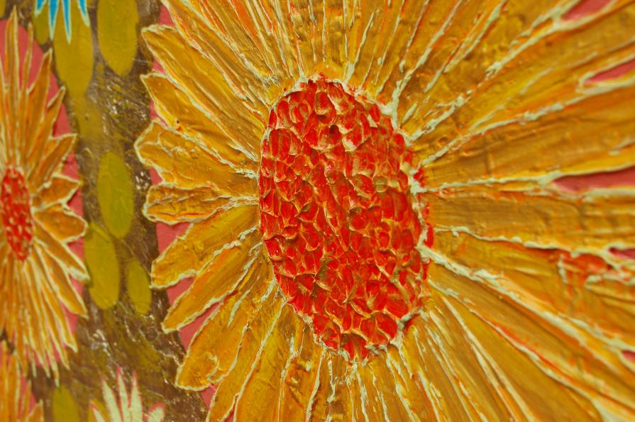 Sunflower II., detail 1