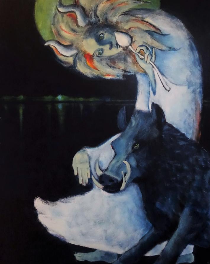 The Holy Wild Boar and His Guardian The Holy Wild Boar and His Guardian