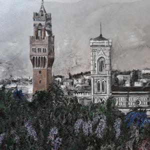 Firenze dall'alto , dettaglio1