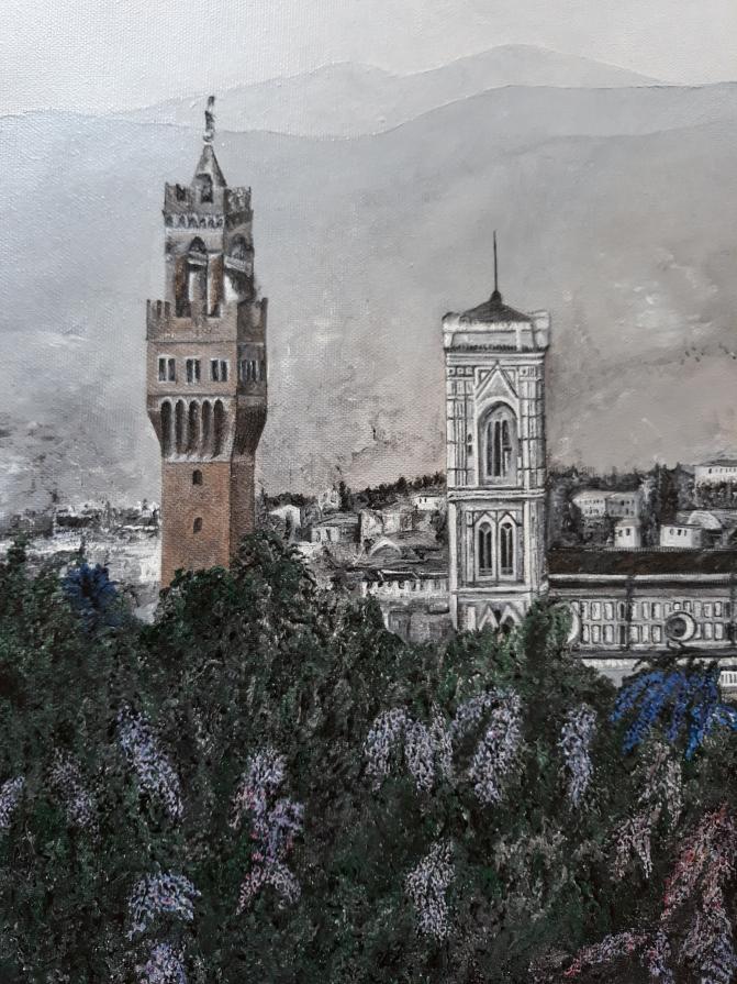 Firenze dall'alto , dettaglio1