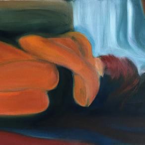 Marilena La Mantia – Donna – olio su tela – 80 x 40