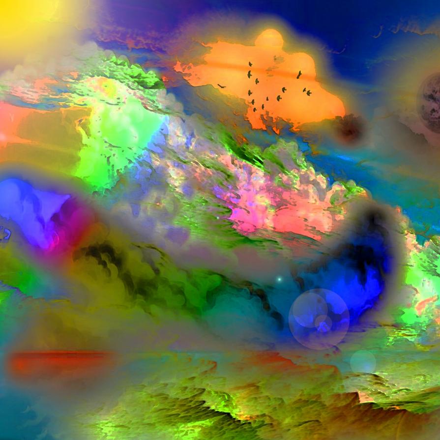 C’è un cielo che potrei sedermi qui e raccontartelo. E dirti quanti colori gli mancano quando non ci sei...!!!