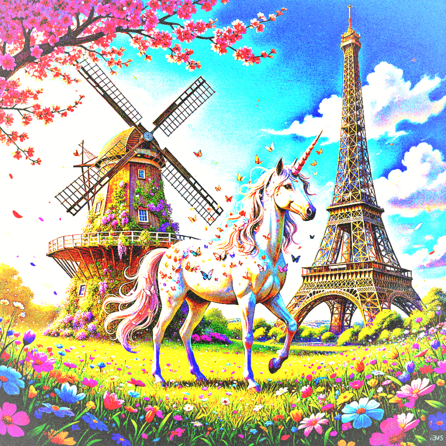 Un portale fatato si apre... in un campo dove solo gli unicorni possono posare lo zoccolo 