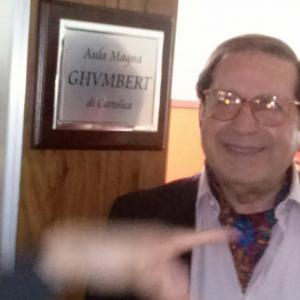 Intitolazione dell'Aula Magna al maestro Ghumbert di Cattolica Intitolazione dell'Aula Magna al maestro Ghumbert di Cattolica