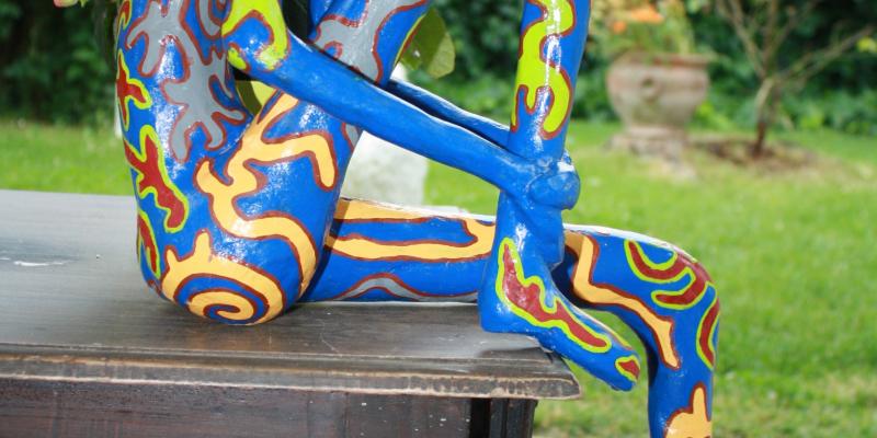 Sculture in mostra alla Locanda Vecchia Canala