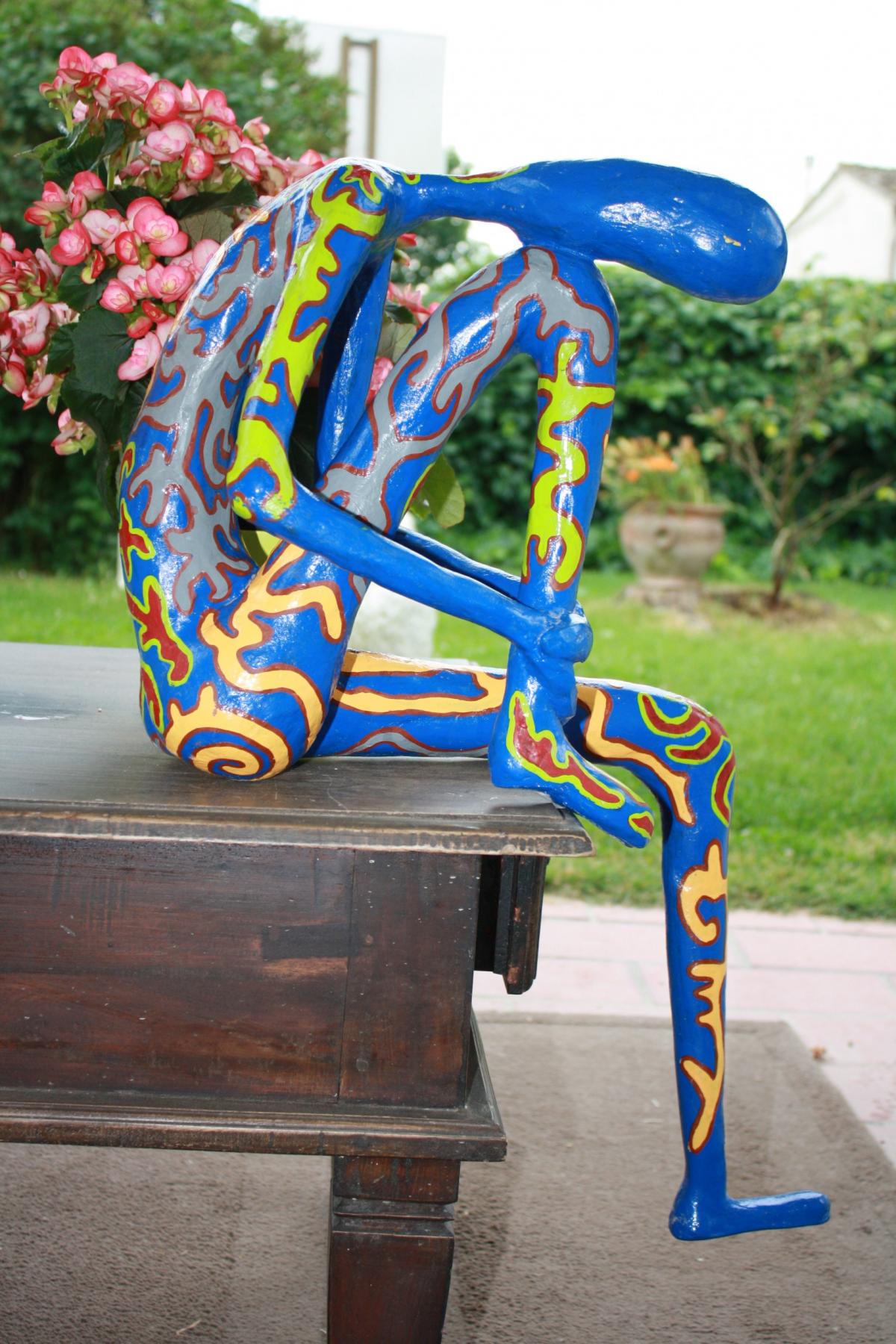 Sculture in mostra alla Locanda Vecchia Canala