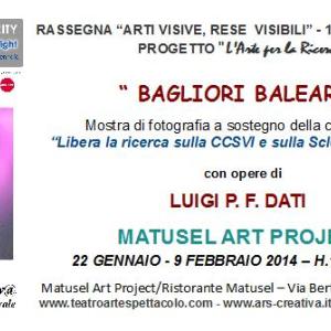 “BAGLIORI BALEARI" di Luigi P. F. Dati “BAGLIORI BALEARI" di Luigi P. F. Dati