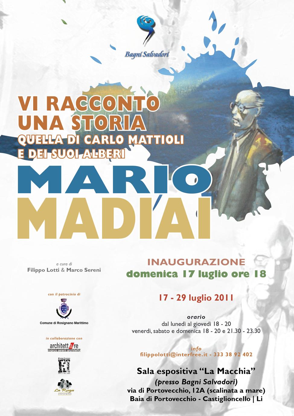 “Vi racconto una storia, quella di Carlo Mattioli e dei suoi alberi” “Vi racconto una storia, quella di Carlo Mattioli e dei suoi alberi”