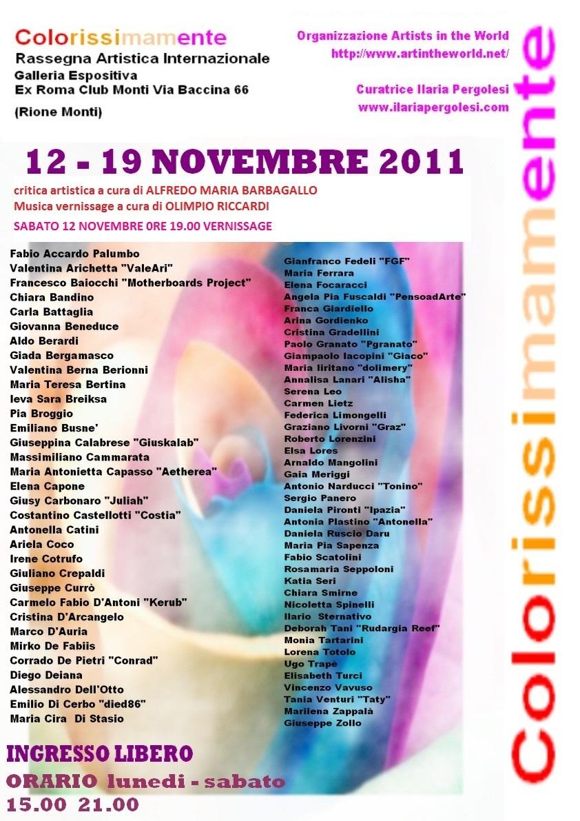 COLORISSIMAMENTE COLORISSIMAMENTE