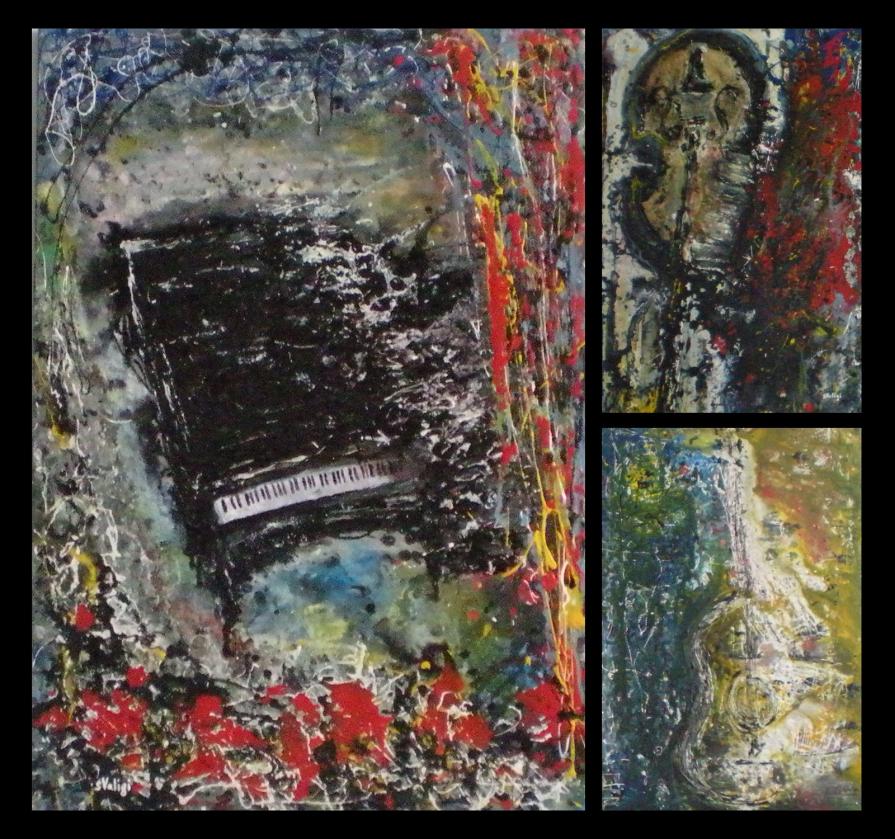 WHEN THE MUSIC'S OVER (a piano-a guitar-a violin)