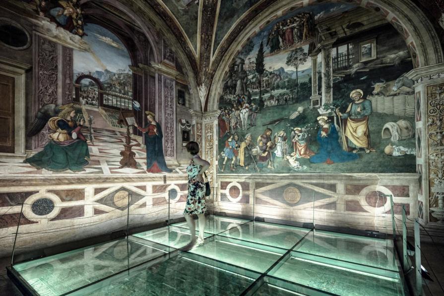 Spello, Santa Maria Maggiore, Cappella Baglioni