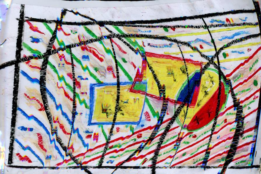 non so dipingere ,ma tiro le linee.