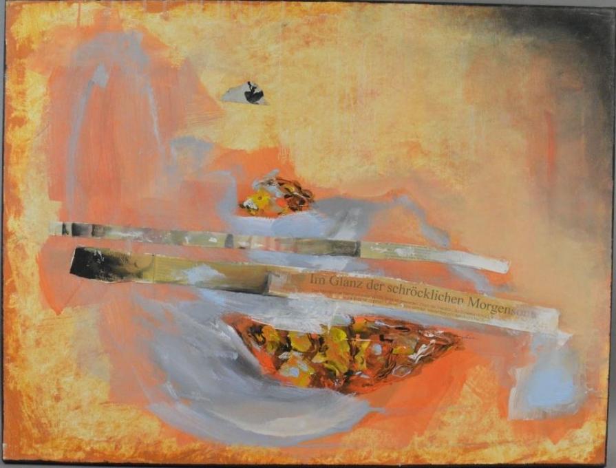 Olivier Steffens – Abstract- olio su tela - 80 x 60